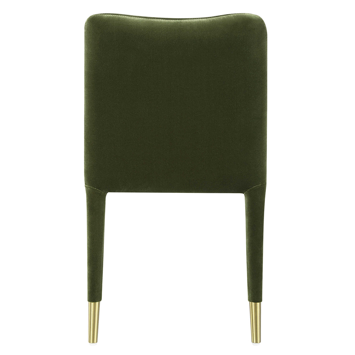 Diara Green Velvet & Gold Dining Chair (Set of 2)