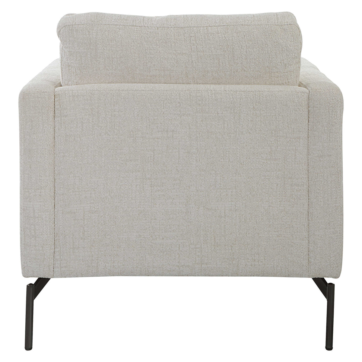 Allegra Ivory Chenille Accent Chair