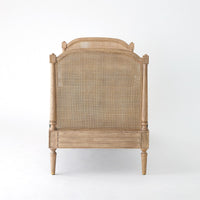 Josephine Bleached Oak & Velvet Daybed