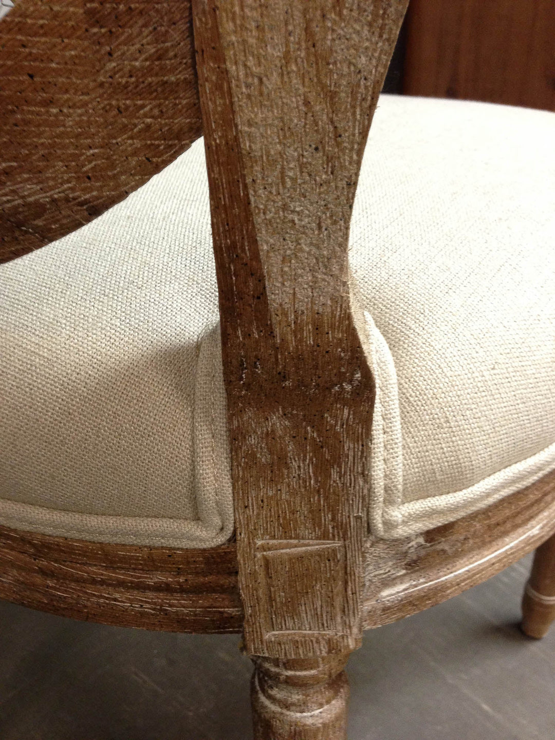 Belinda Antique Linen Dining Chair (Set of 2)