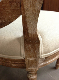 Belinda Antique Linen Dining Chair (Set of 2)