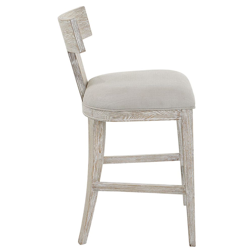 Rowan White Performance Counter Stool