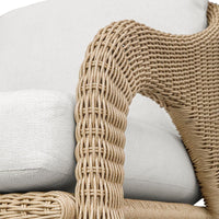 Avenue White All Weather Outdoor Lounge Chair