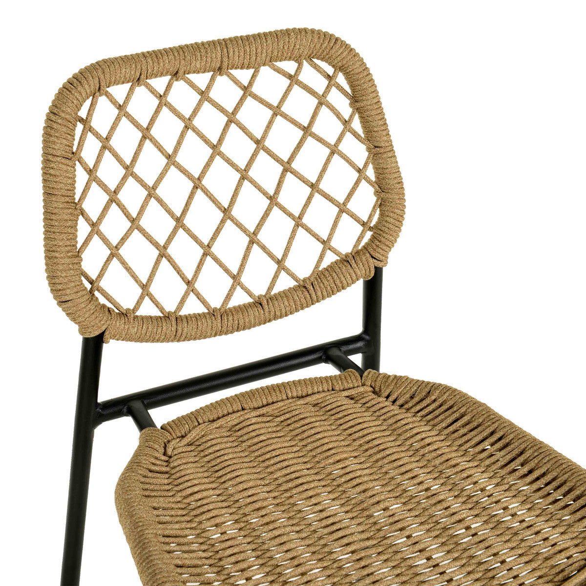 Capri Natural Dyed Cord Outdoor Counter Stool