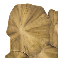 Ismerie Gold Lily Pad Mirror