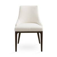 Tabitha Ivory Linen & Wood Dining Chair