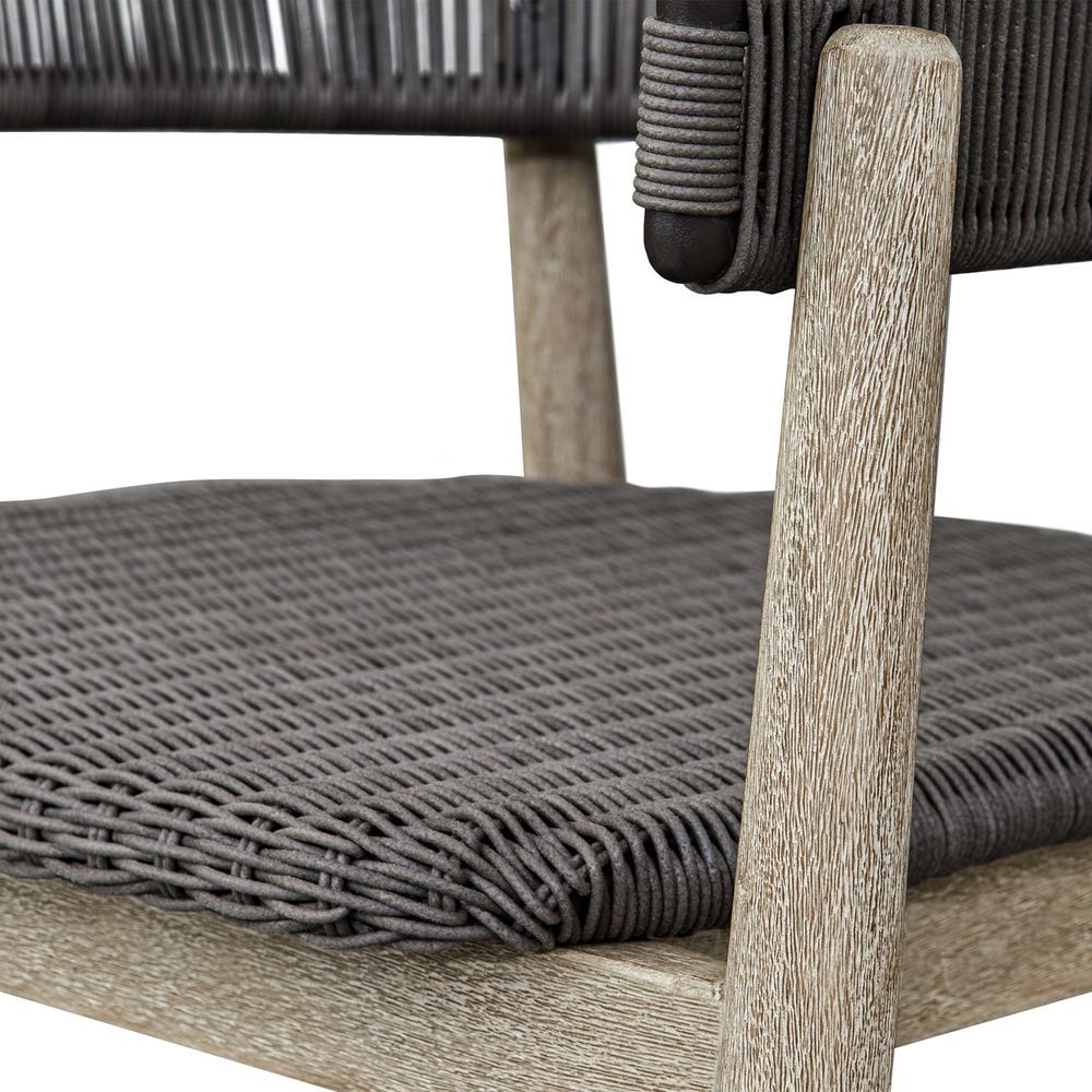 Priscilla All Weather Outdoor Dining Chair (Set of 2)