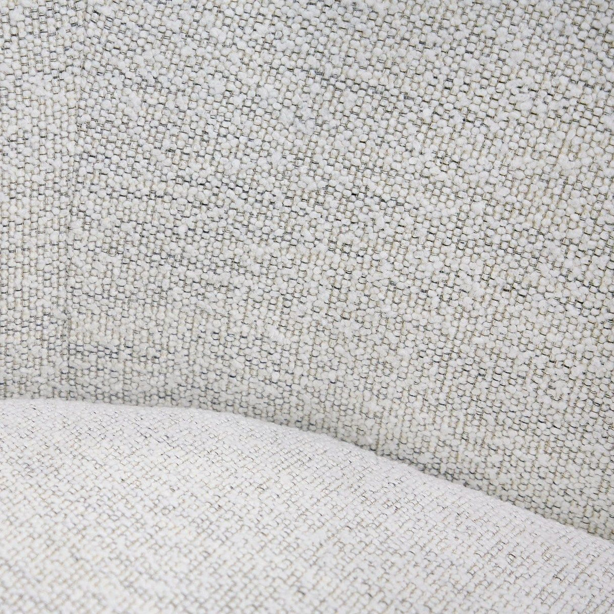 Fabia 90" Modern Off-White Fabric Sofa
