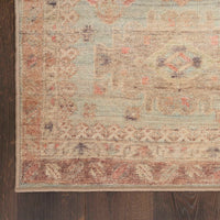 Paris Sage Multicolour Washable Area Rug