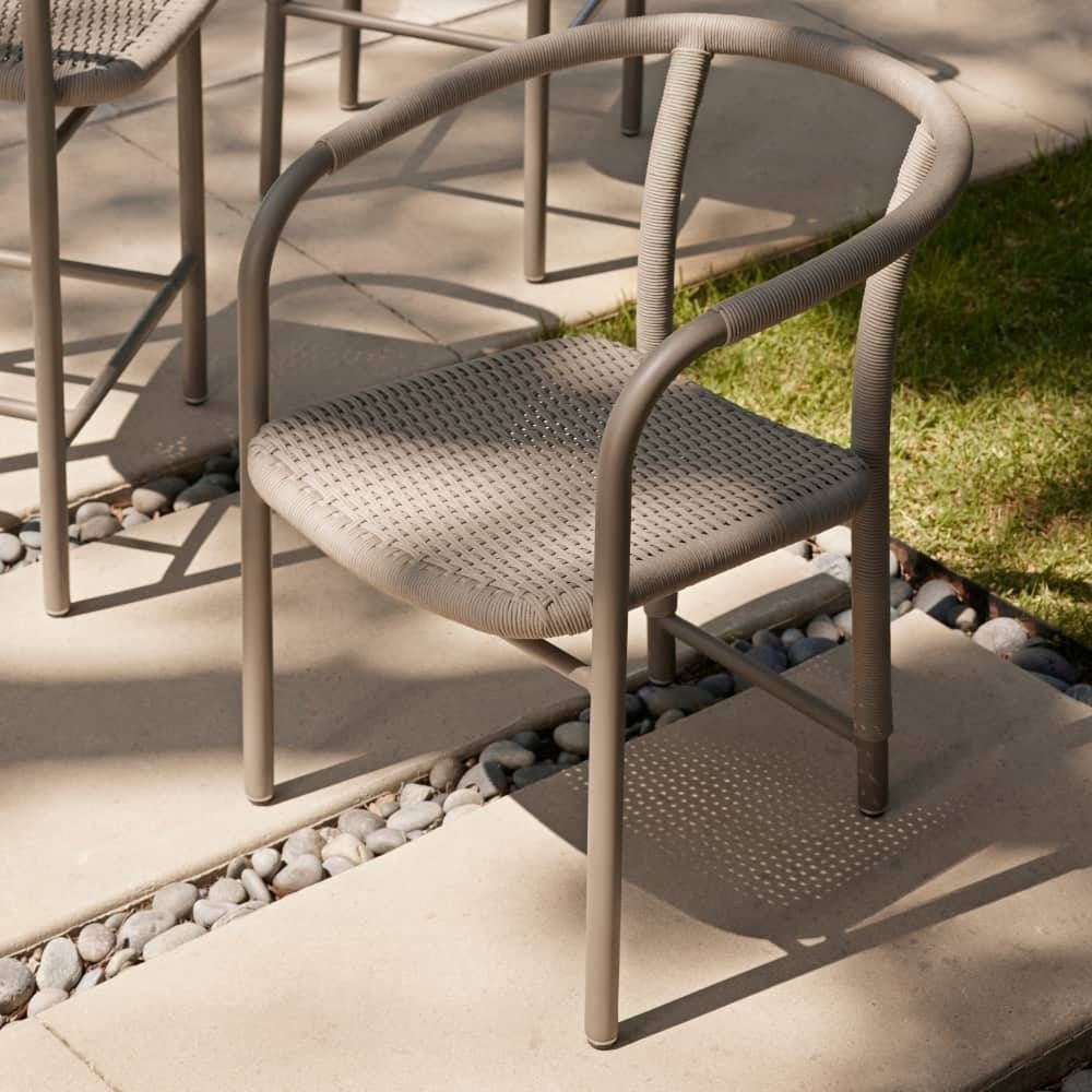 Feller Contemporary Outdoor Dining Chair