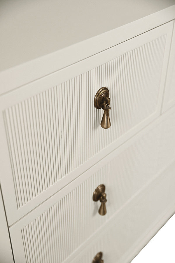 Marina 42.5" Antique White Dresser Drawer