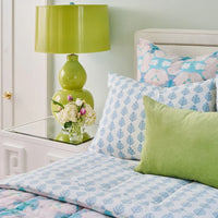 Serenity Green Velvet Pillow (3 Sizes Available)