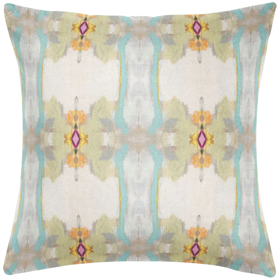 Garden Abstract Multicolour Decorative Pillow (4 Sizes Available)