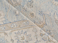 Carra Light Blue/Ivory Luxury Area Rug