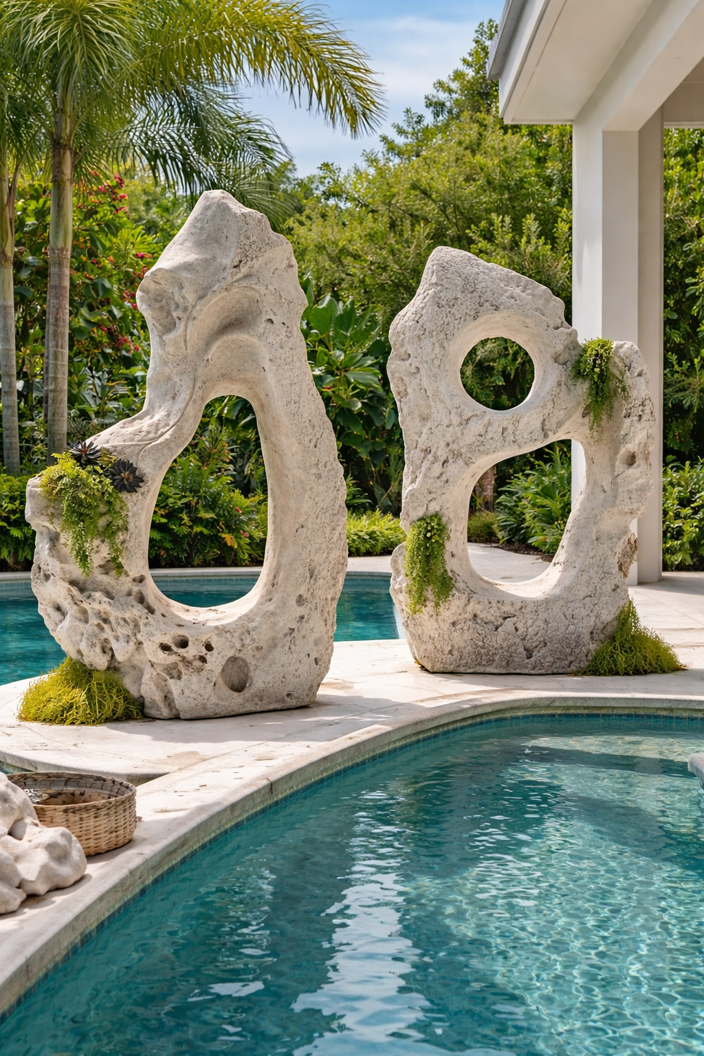 Cast Rock 97” Sculpture II