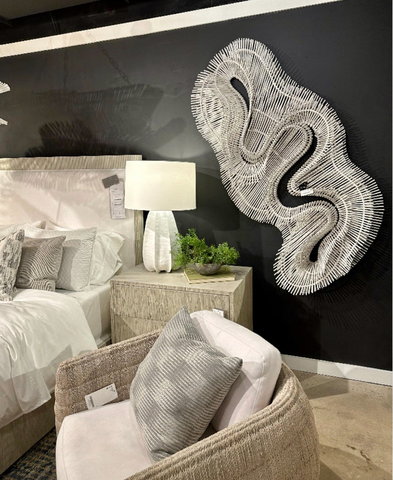 Miramar White Wall Decor