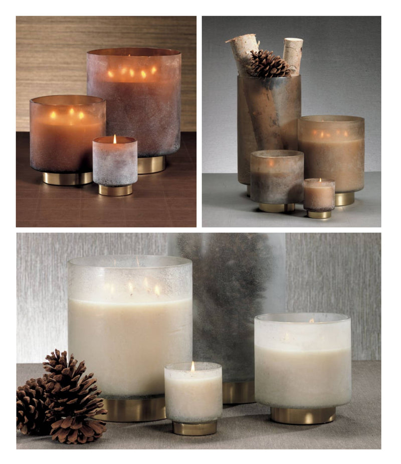 Cortina Large Amber Scented Candle (Set of 2)
