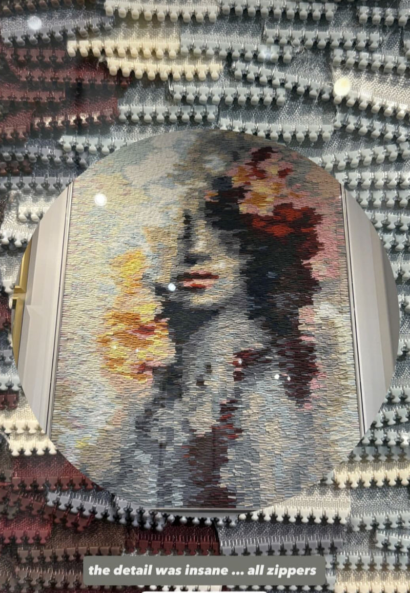 Zipper Abstract Wall Art