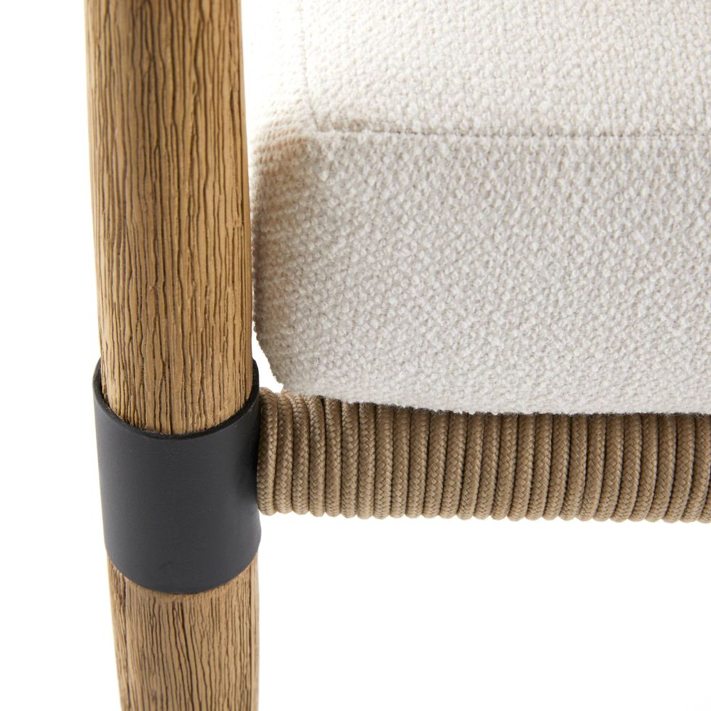 Estes Outdoor Performance Boucle Dining Chair