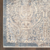 Delphine Grey Blue Area Rug