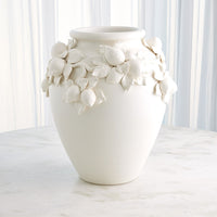 Villa White Matte Limone Urn (2 Sizes Available)