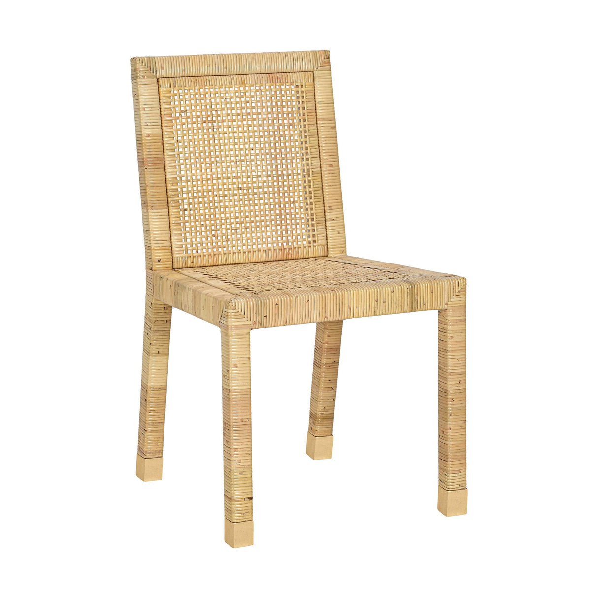 Eden Cream Contract Grade Linen Dining Chair