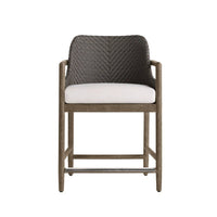Chilton Outdoor Performance Boucle Dark Counter Stool