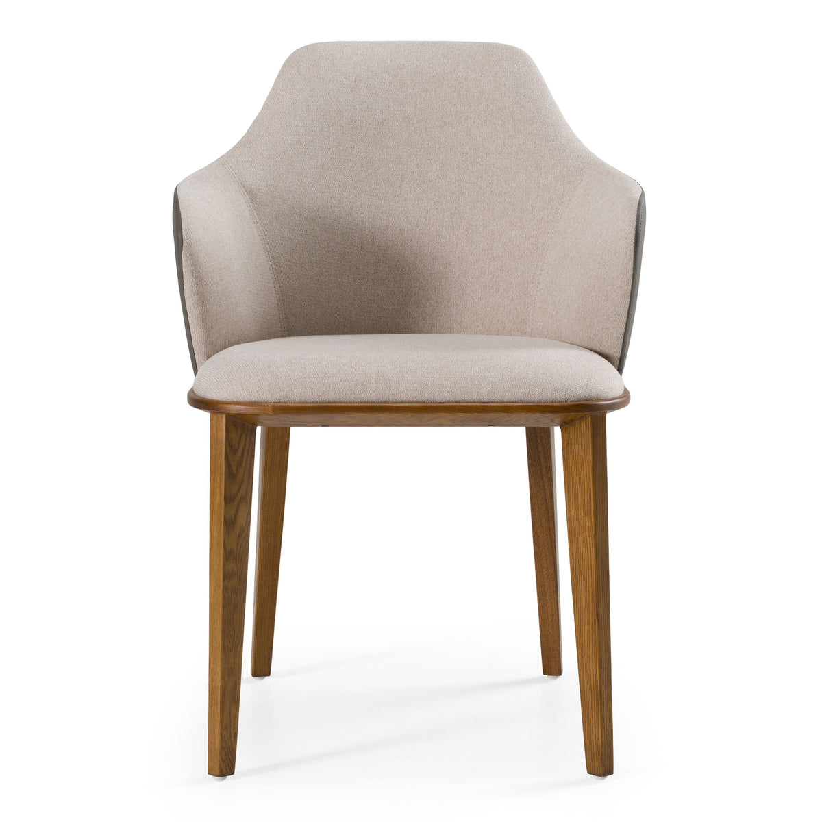 Elowen Modern Beige & Grey Dining Chair