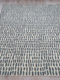 Reign Black/Grey Luxury Area Rug