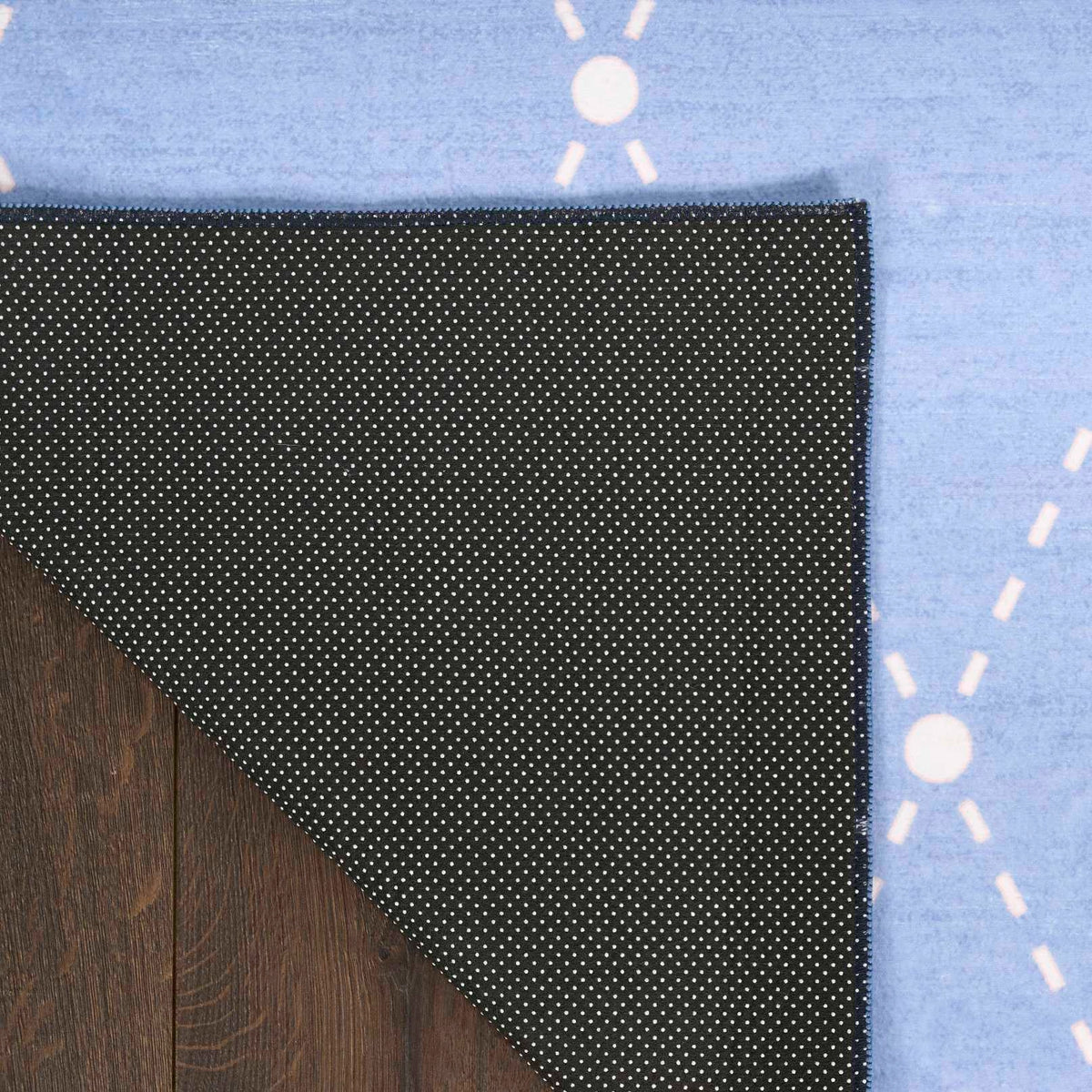 Bows Blue & White Area Rug