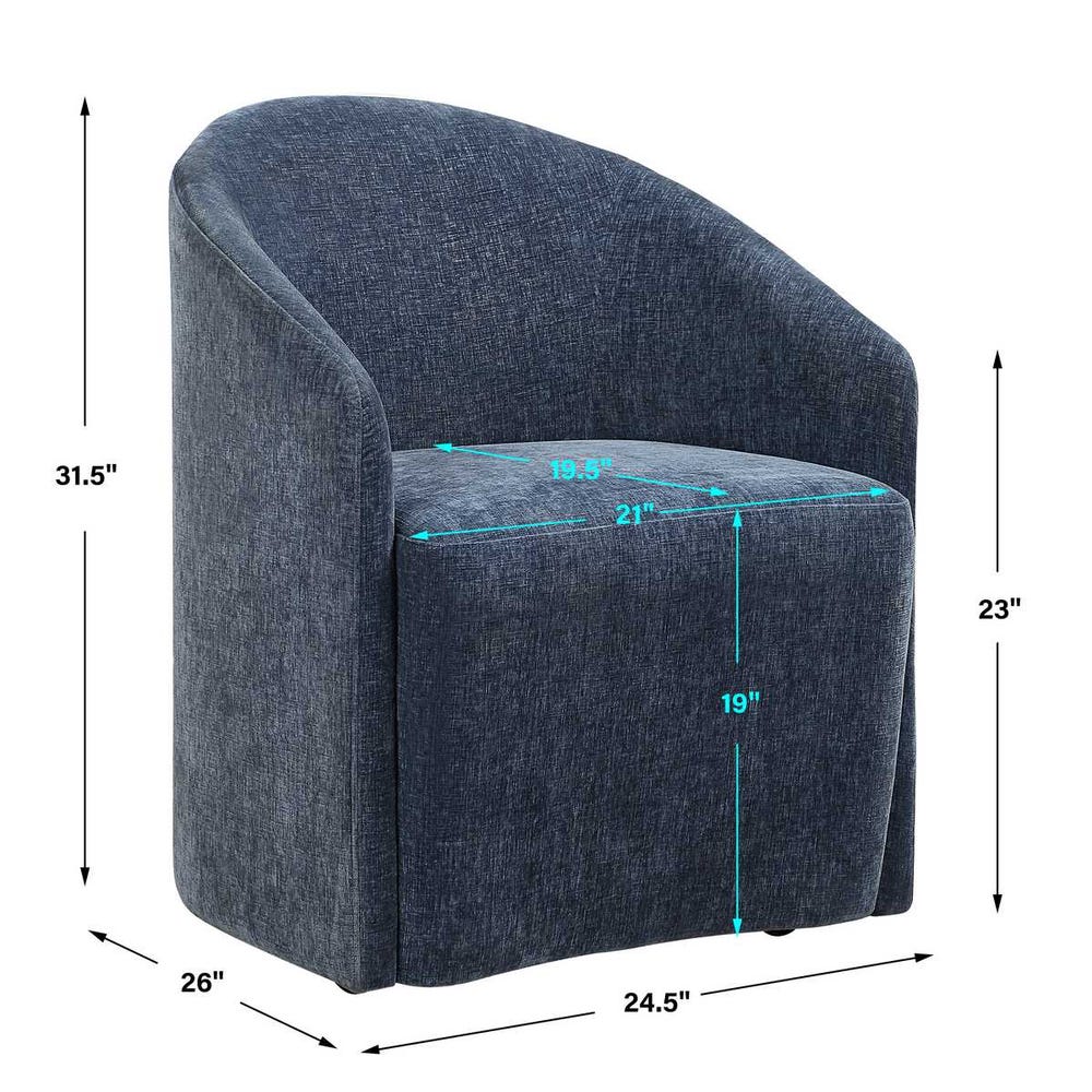 Sophie Blue Dining Chair