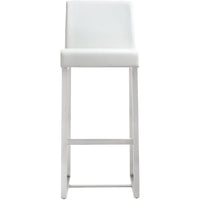 Moriah White Steel Barstools (Set of 2) - Luxury Living Collection