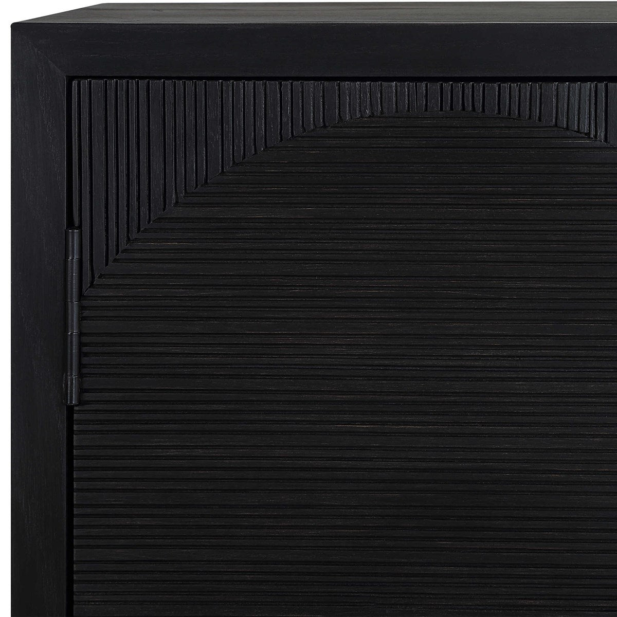 Charolette 2 Door Black Matte Cabinet