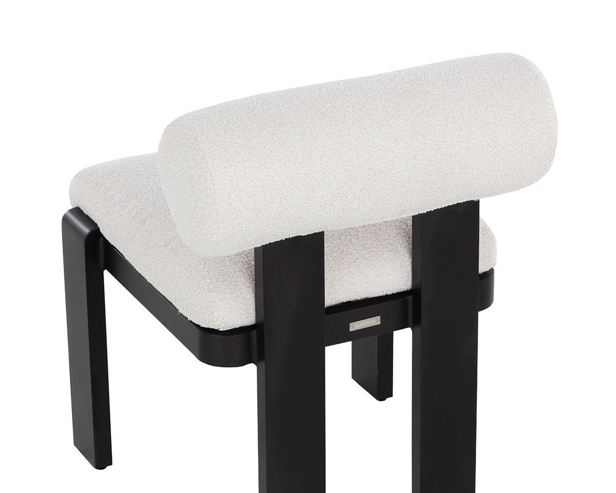 Horris Cream Performance Fabric Indoor/Outdoor Dining Armchair (Set of 2)