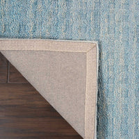 Melinda Sky Blue Wool Area Rug