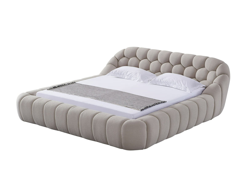 Nicoma Modern Beige Bed