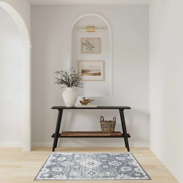 Pheobe Denim Washable Area Rug