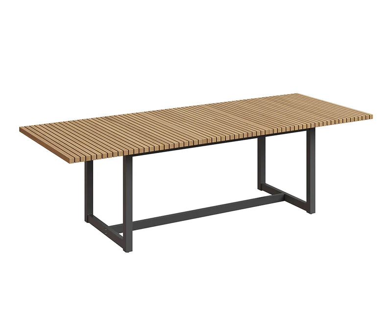 Geneve Extension Outdoor Dining Table - 80" to 104"