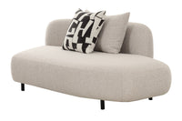 Emilia Modern Beige Sectional Sofa