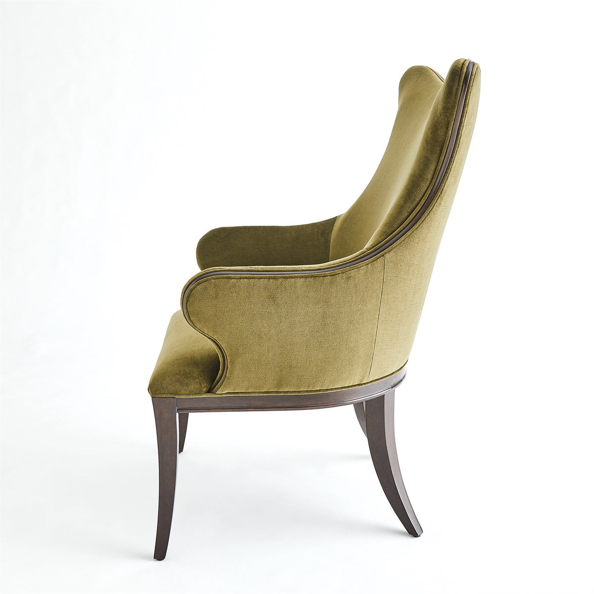 Soho Moss Velvet Chair