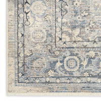 Delphine Ivory Blue Area Rug