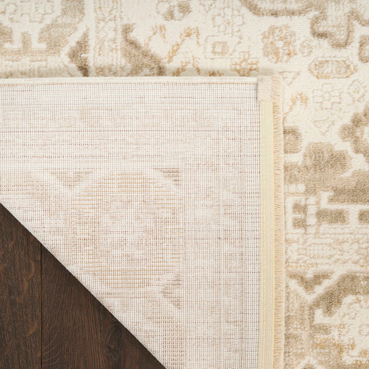 Isabeau Ivory Beige Area Rug