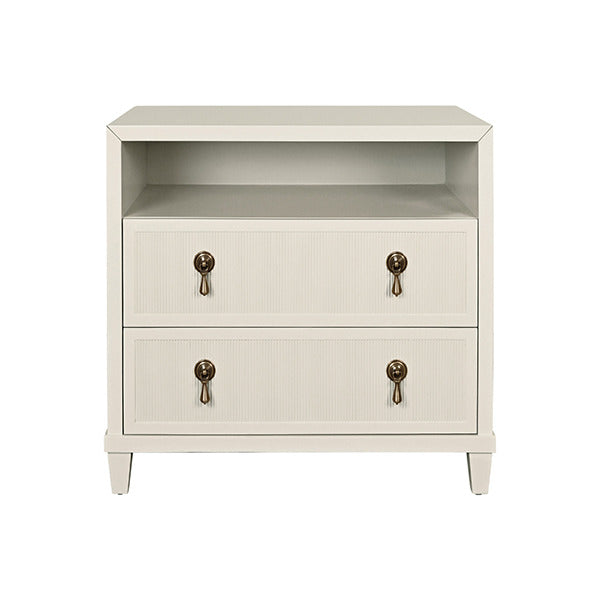 Isla 32.5" Antique White Nightstand/End Table
