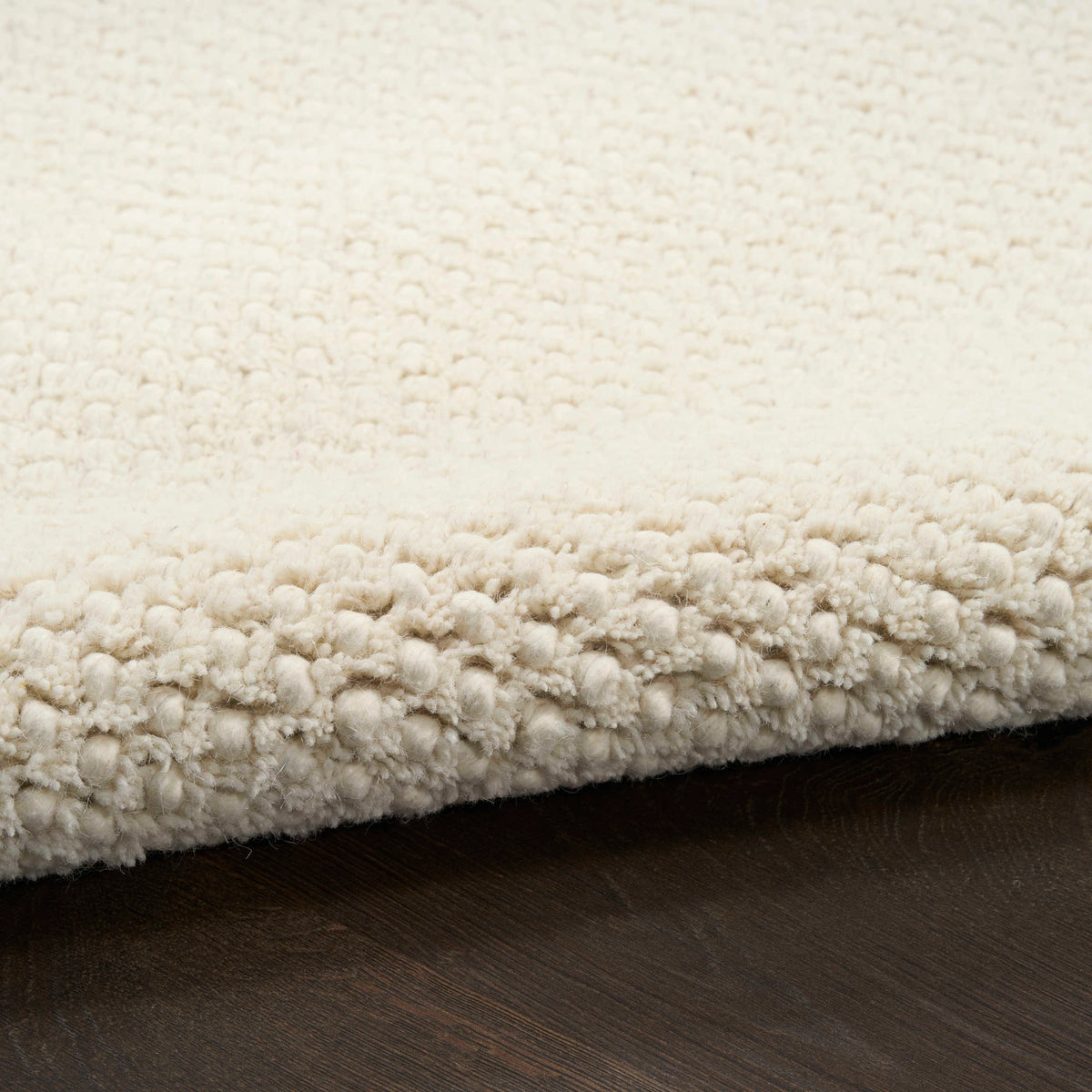 Everly Ivory Wool Blend Area Rug