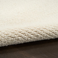 Everly Ivory Wool Blend Area Rug