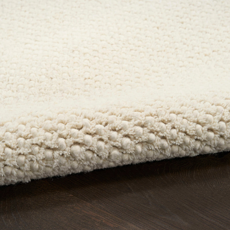 Everly Ivory Wool Blend Area Rug