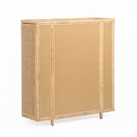 Elara Natural Rattan Bar Cabinet