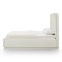 Penelope Cream Chenille Bed (2 Sizes Available)