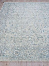 Heritage Ivory/Blue Luxury Area Rug