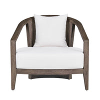 Sobek Textured Back Outdoor Performance Boucle Lounge Chair
